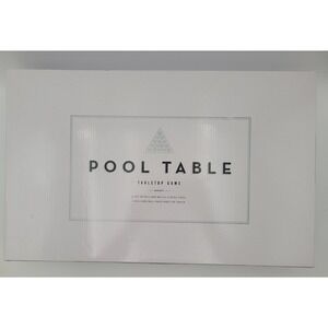 Table Top Miniature Billiard Game Set Tabletop Mini Pool Set